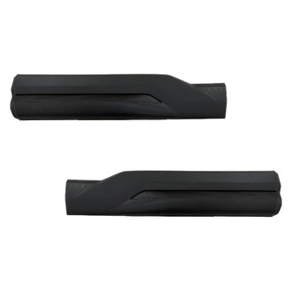 Alzare® - Rear Driver and Passenger Side Door Molding Set (Standard Line)