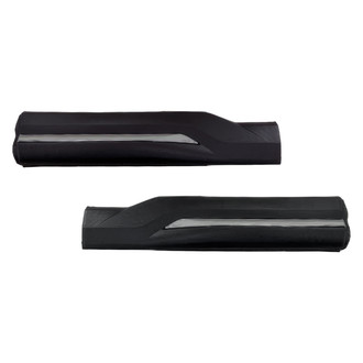Alzare® - Rear Driver and Passenger Side Door Molding Set (Standard Line)