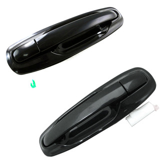 Alzare® - Rear Driver and Passenger Side Exterior Door Handle Set (Standard Line)