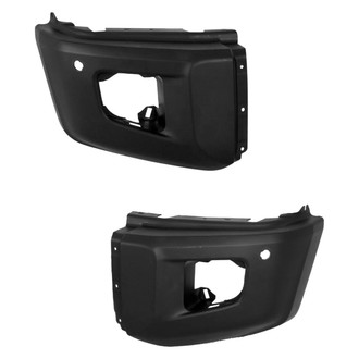 Alzare® - Front Outer Driver and Passenger Side Bumper End Set (Standard Line)
