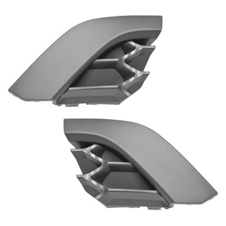 Alzare® - Front Driver and Passenger Side Tow Hook Cover Set (Standard Line)
