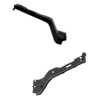 Alzare® - Front Upper Outer Driver and Passenger Side Bumper Cover Retainer Set (CAPA Certified)