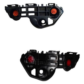 Alzare® - Front Driver and Passenger Side Bumper Cover Retainer Set (CAPA Certified)
