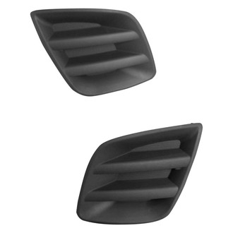 Alzare® - Front Driver and Passenger Side Fog Light Cover Set (Standard Line)