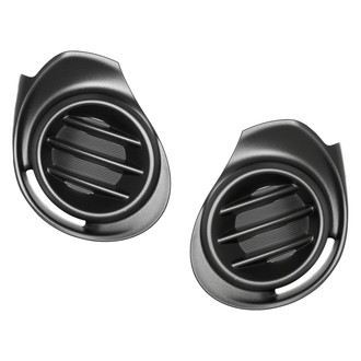 Alzare® - Front Driver and Passenger Side Fog Light Cover Set (Standard Line)