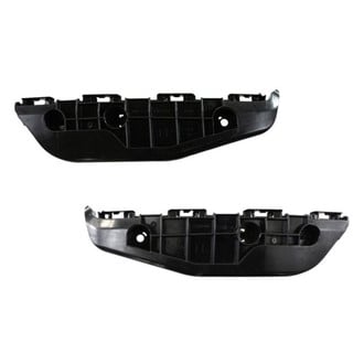 Alzare® - Front Driver and Passenger Side Bumper Cover Support Set (Standard Line)