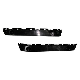 Alzare® - Front Driver and Passenger Side Bumper Cover Side Support Set (CAPA Certified)