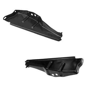 Alzare® - Front Driver and Passenger Side Bumper Cover Bracket Set (CAPA Certified)
