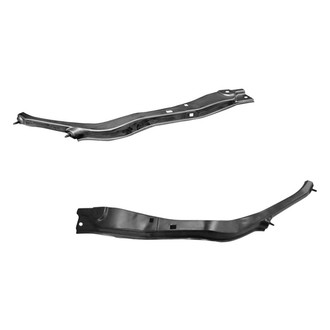 Alzare® - Front Outer Driver and Passenger Side Bumper Cover Bracket Set (Standard Line)