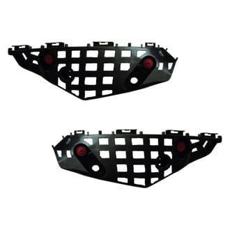 Alzare® - Front Driver and Passenger Side Bumper Cover Retainer Set (CAPA Certified)