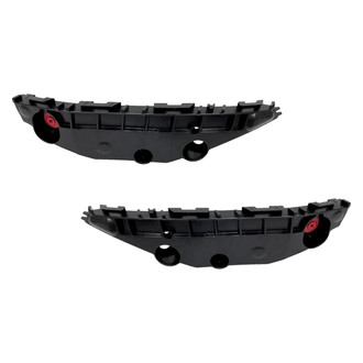 Alzare® - Front Driver and Passenger Side Bumper Cover Stay Set (Standard Line)