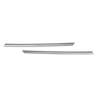 Alzare® - Front Driver and Passenger Side Bumper Cover Molding Set (Standard Line)