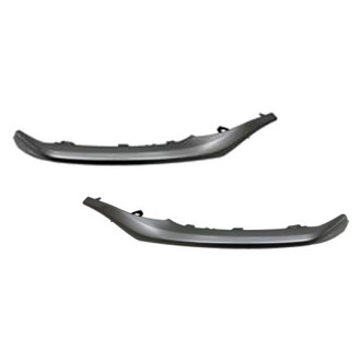 Alzare® - Front Lower Driver and Passenger Side Bumper Molding Set (CAPA Certified)