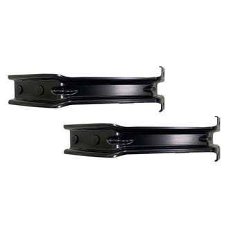 Alzare® - Front Driver and Passenger Side Bumper Mounting Bracket Set (CAPA Certified)