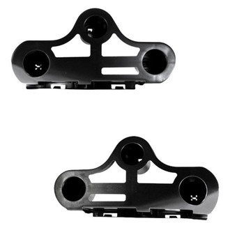 Alzare® - Front Outer Driver and Passenger Side Bumper Bracket Set (Standard Line)
