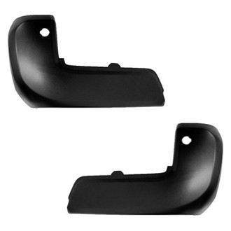 Alzare® - Rear Outer Driver and Passenger Side Bumper End Set (CAPA Certified)