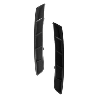 Alzare® - Rear Upper Outer Driver and Passenger Side Bumper Cover Support Set (CAPA Certified)