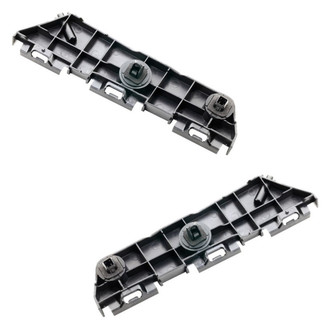 Alzare® - Rear Driver and Passenger Side Bumper Cover Support Bracket Set (Standard Line)
