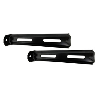 Alzare® - Rear Driver and Passenger Side Bumper Support Set (CAPA Certified)