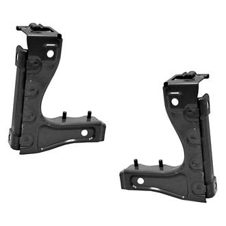 Alzare® - Driver and Passenger Side Radiator Support Bracket Set (Standard Line)