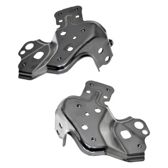 Alzare® - Front Driver and Passenger Side Fender Brace Set (Standard Line)
