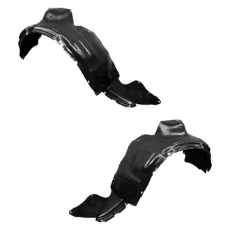 Alzare® - Front Driver and Passenger Side Fender Liner Set (CAPA Certified)