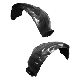Alzare® - Front Driver and Passenger Side Fender Liner Set (CAPA Certified)