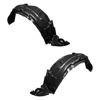 Alzare® - Front Driver and Passenger Side Fender Liner Set (Standard Line)