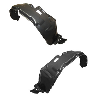 Alzare® - Front Driver and Passenger Side Fender Liner Set (CAPA Certified)