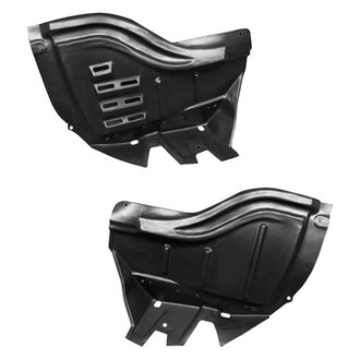 Alzare® - Front Driver and Passenger Side Fender Splash Shield Set (Standard Line)