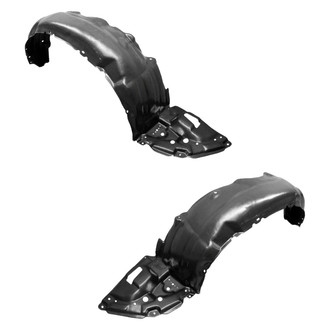Alzare® - Front Driver and Passenger Side Fender Liner Set (CAPA Certified)