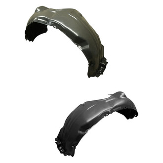 Alzare® - Front Driver and Passenger Side Fender Liner Set (CAPA Certified)