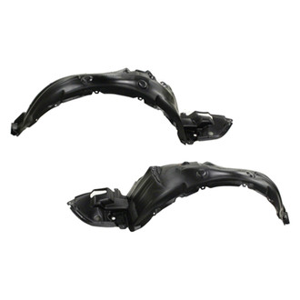 Alzare® - Front Driver and Passenger Side Fender Liner Set (CAPA Certified)