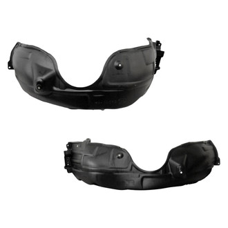 Alzare® - Front Driver and Passenger Side Fender Liner Set (CAPA Certified)