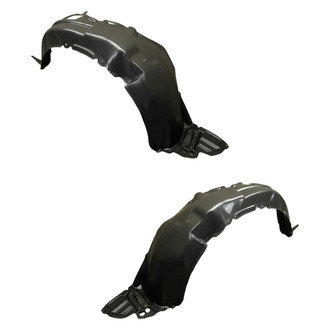 Alzare® - Front Driver and Passenger Side Fender Liner Set (CAPA Certified)