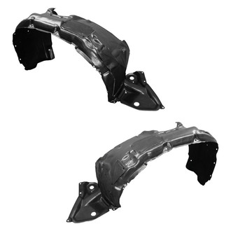Alzare® - Front Driver and Passenger Side Fender Liner Set (CAPA Certified)