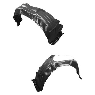 Alzare® - Front Driver and Passenger Side Fender Liner Set (CAPA Certified)