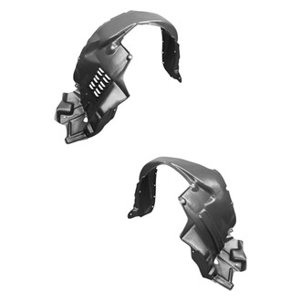 Alzare® - Front Driver and Passenger Side Fender Liner Set (CAPA Certified)