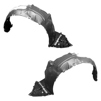 Alzare® - Front Driver and Passenger Side Fender Liner Set (Standard Line)