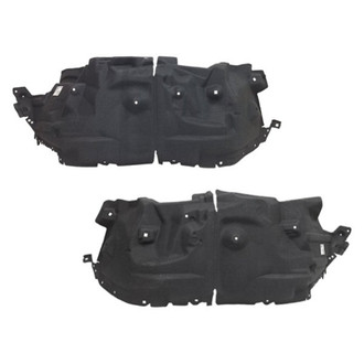 Alzare® - Front Driver and Passenger Side Fender Liner Set (Standard Line)