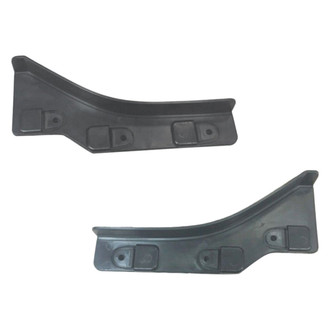 Alzare® - Front Driver and Passenger Side Fender Splash Shield Set (CAPA Certified)