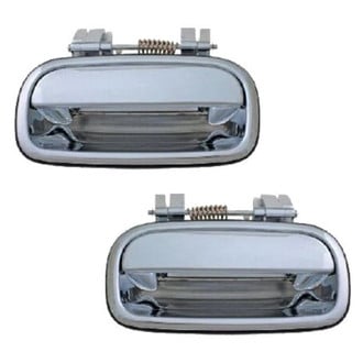 Alzare® - Rear Driver and Passenger Side Exterior Door Handle Set (Standard Line)