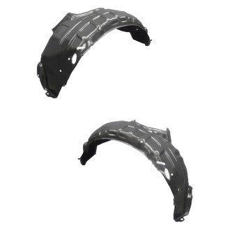 Alzare® - Rear Driver and Passenger Side Fender Liner Set (Standard Line)