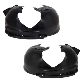 Alzare® - Front Driver and Passenger Side Fender Liner Set (Standard Line)