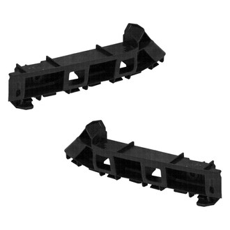Alzare® - Front Driver and Passenger Side Bumper Cover Guide Bracket Set (Standard Line)