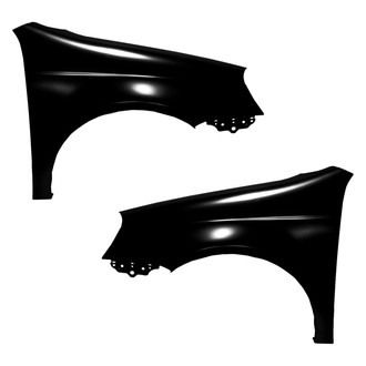 Alzare® - Front Driver and Passenger Side Fender Set (CAPA Certified)