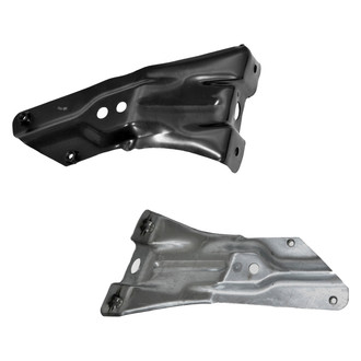 Alzare® - Front Driver and Passenger Side Fender Brace Set (Standard Line)