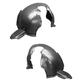 Alzare® - Front Driver and Passenger Side Fender Liner Set (CAPA Certified)