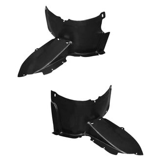 Alzare® - Front Driver and Passenger Side Fender Liner Front Section Set (Standard Line)
