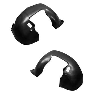 Alzare® - Front Rearward Driver and Passenger Side Fender Liner Rear Section Set (Standard Line)
